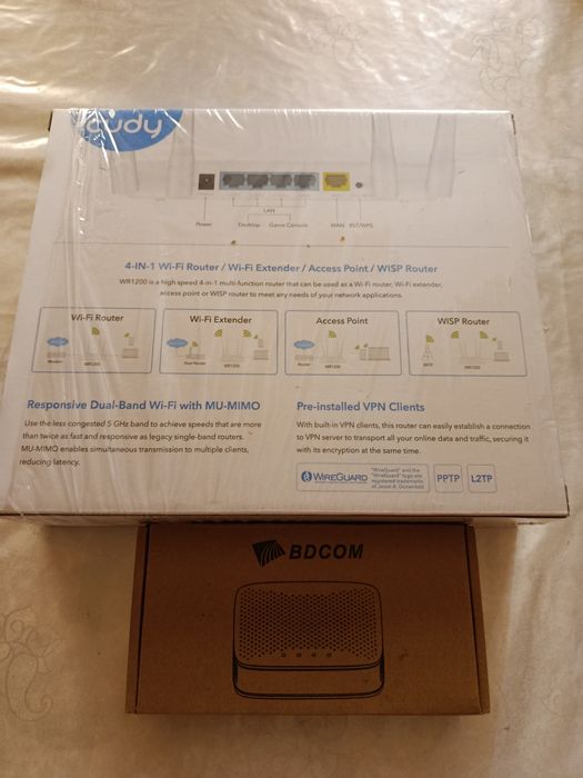 Cudy Wifi router WR1200