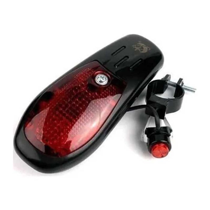Клаксон за велосипед колело с 8 звука и червена светлина, Звънец