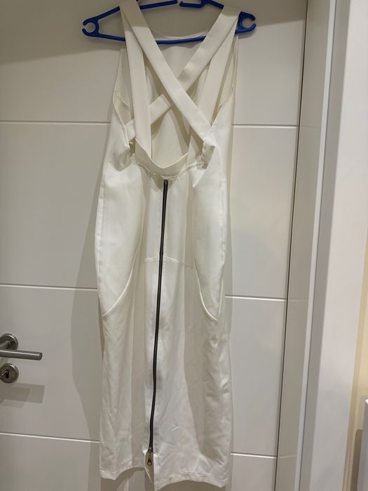 бяла рокля alessa, S