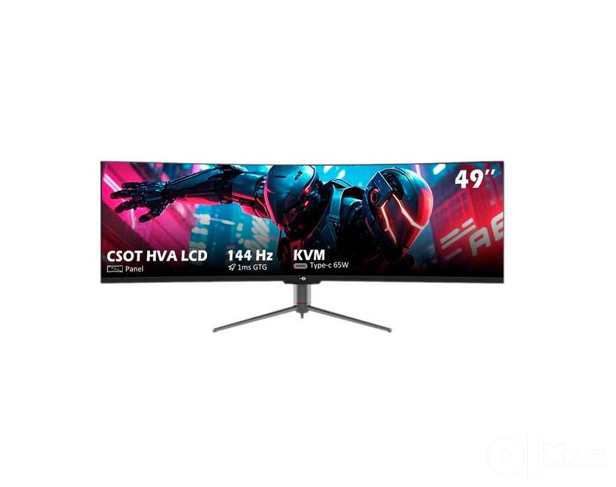 - Монитор Titan Army C49SHC 49" HVA DFHD 144Hz Black