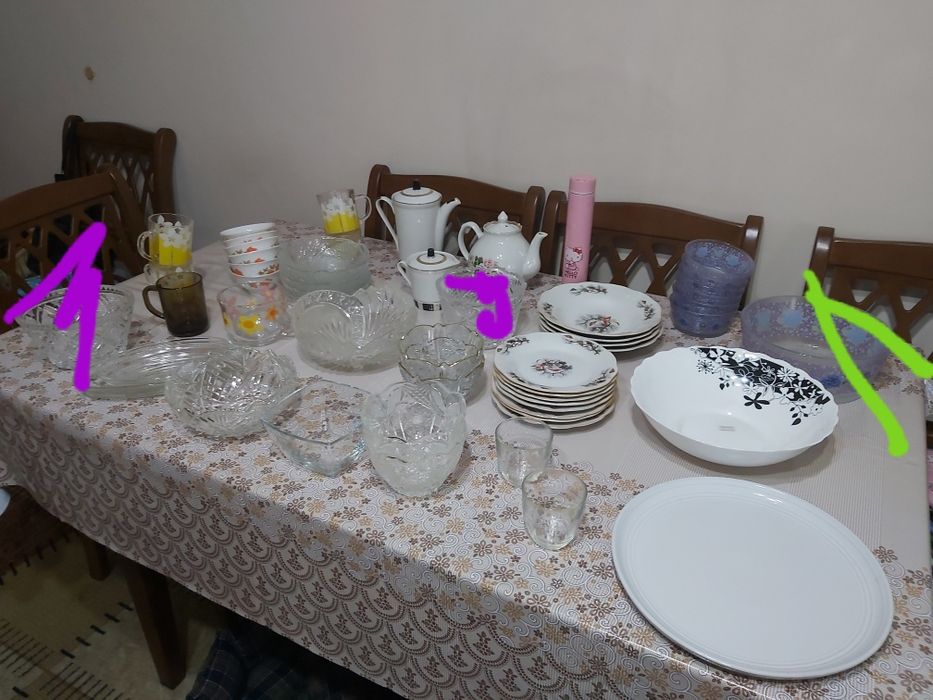 Посуда стекло для дома