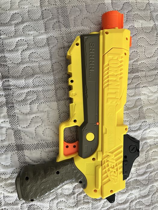 Set pistoale nerf pump fornite si xshot