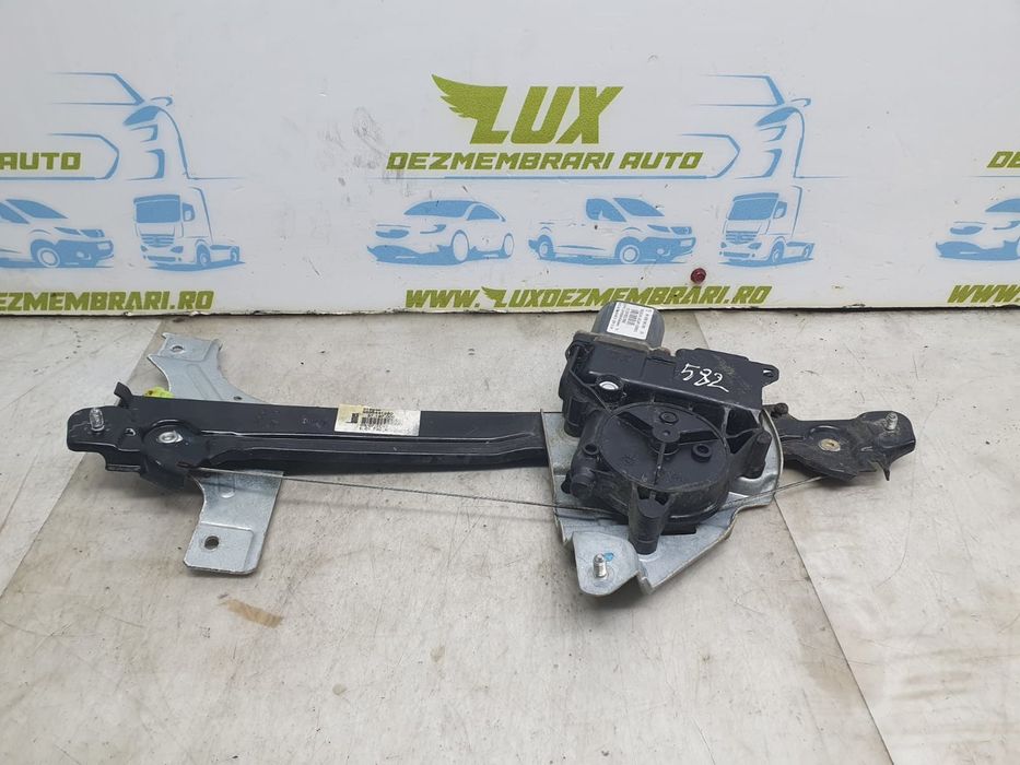 Macara geam dreapta spate 9688808380 Peugeot 508 1 (facelift) (2014 - 2020)