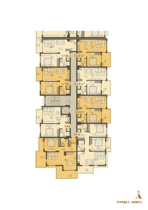 Продава се Едностаен апартамент в Свети Влас - 50 кв.м за 797 €/кв.м - Снимка #3