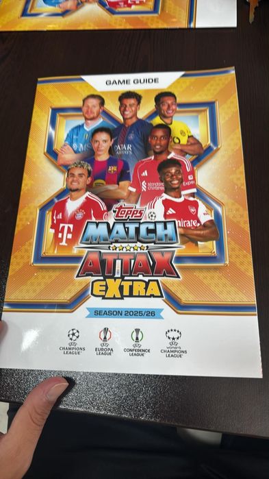 Продавам Албум Match Attax Extra 25/26