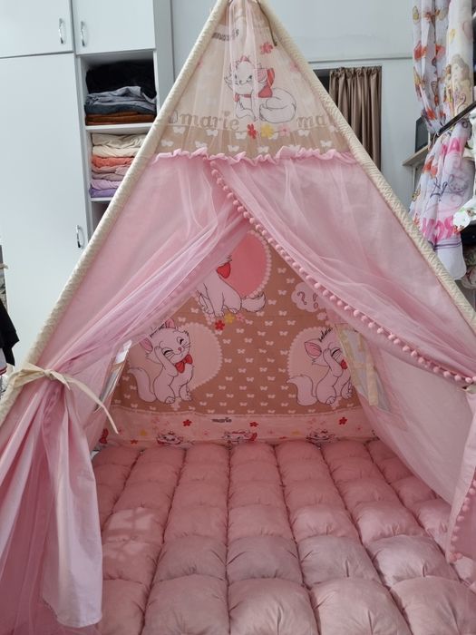 Cort teepee pentru copii