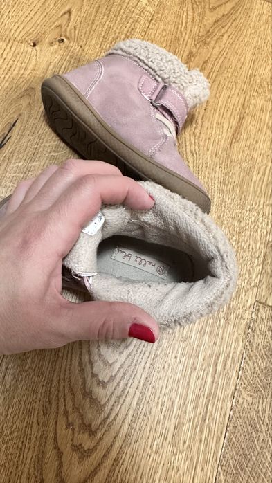 Ghetute pentru fete, masura 25, culoare roz