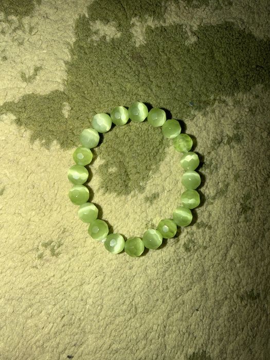 Браслет кошачий глаз камень