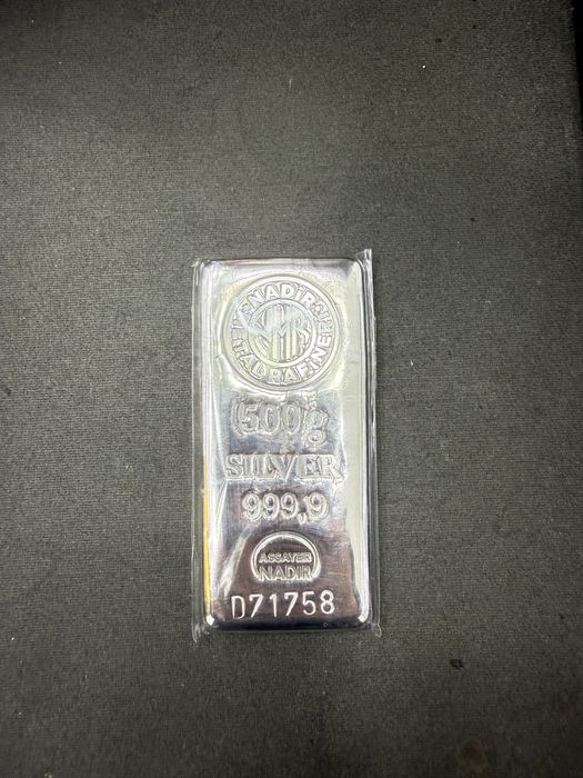 Инвестиционно сребърно кюлче NADIR 500 грама