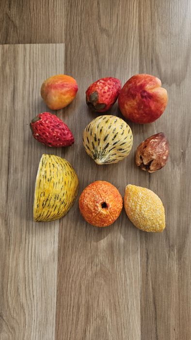 Декоративно сапуни - плодове, 9 броя