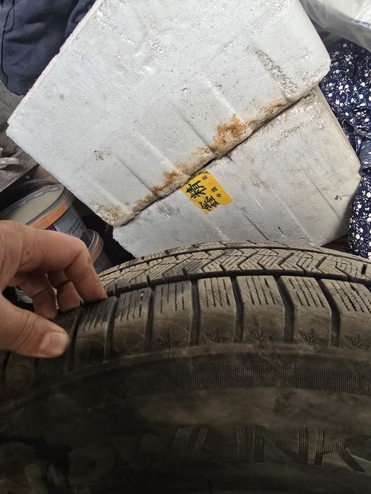 Зимние болоны с дисками на джип