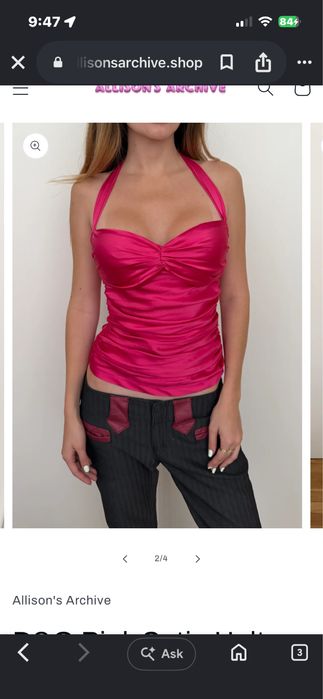 D&G dolce & gabbana top pink