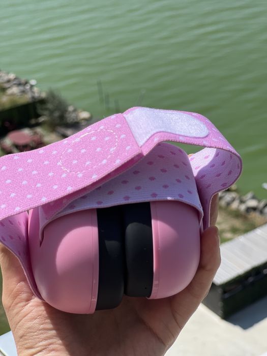 Casti antifonice pentru bebelusi Noi Roz/ albastre