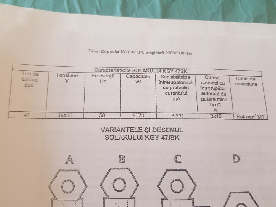 Solar Vertical de Bronzat Urgent 500€ sau SCHIMB cu diverse!