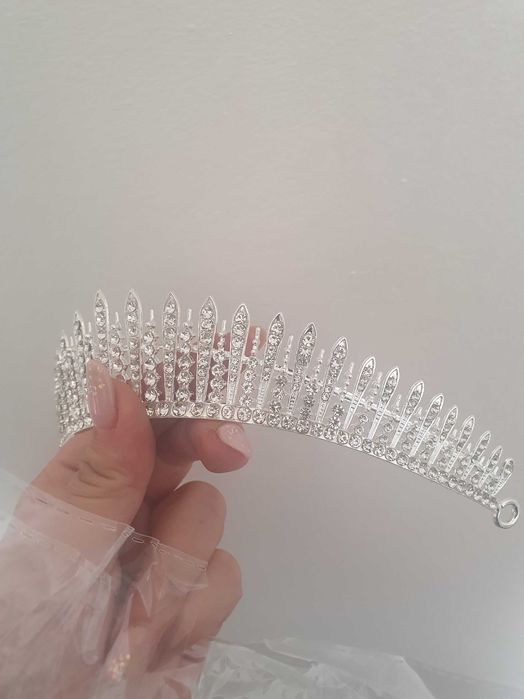 Coronita argintie - sloi de gheata