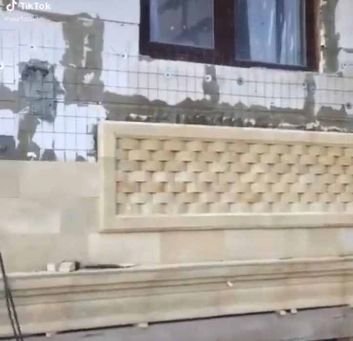 Травертин ирански камин гранит травертин