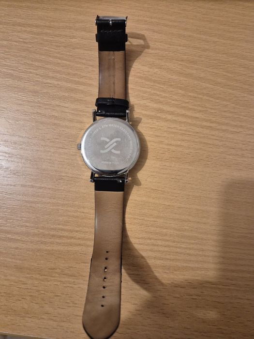 Ceas Daniel Klein quartz 44 mm, curea piele, baterie nouă