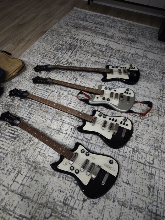 Электрогитара и Бас-гитара "Борисов" 1989 г.