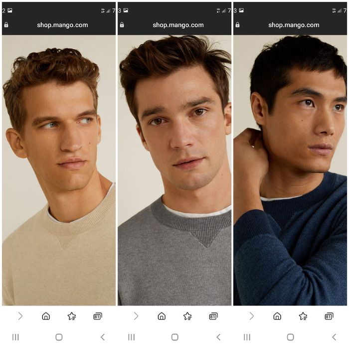 pulover barbati Xl Mango