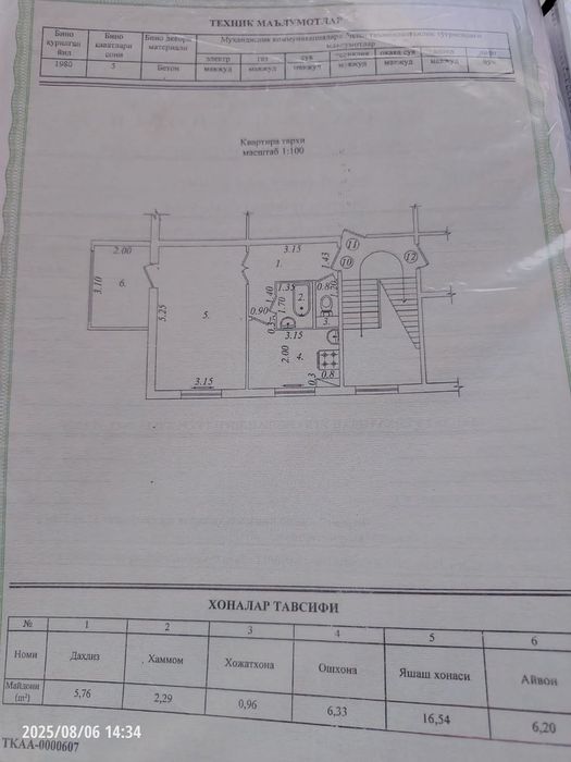 Продаётся квартира 1.4.5 38кв