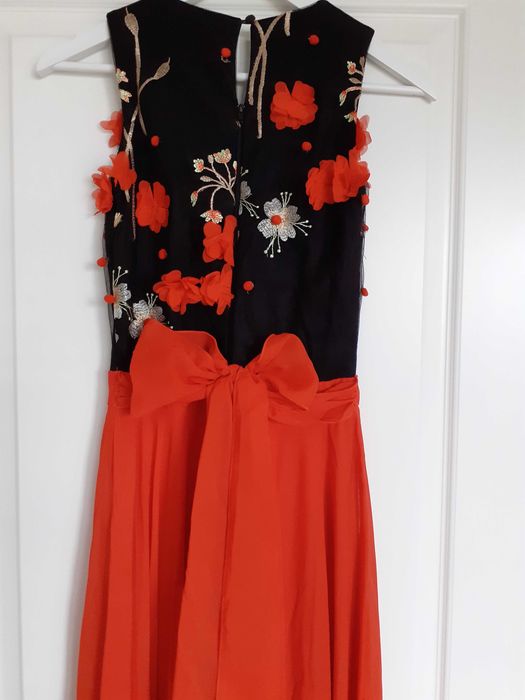 Rochie Fofy de seara eleganta cu broderie