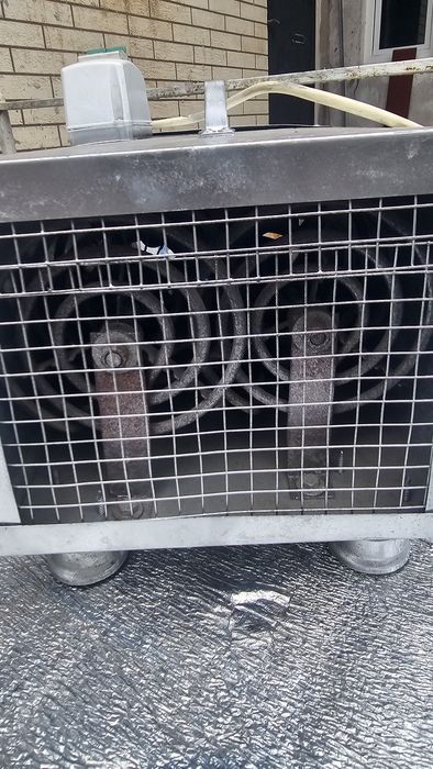 Обогреватели 5KW , еще 1,7 KW для помещения и цехов