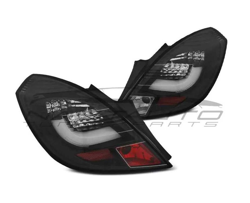 Стопове за OPEL CORSA D 3D 04.06-14 Черни LED BAR