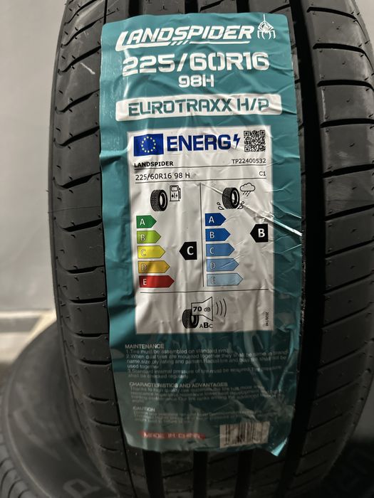 Нови летни гуми LANDSPIDER H/P 225/60R16 98H НОВ DOT 2256016