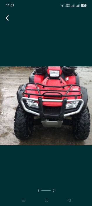 Piese ATV Honda trx fortrax 500 4×4