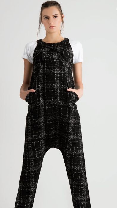 VDR оригинален дамски вълнен бойфренд гащеризон Л размер