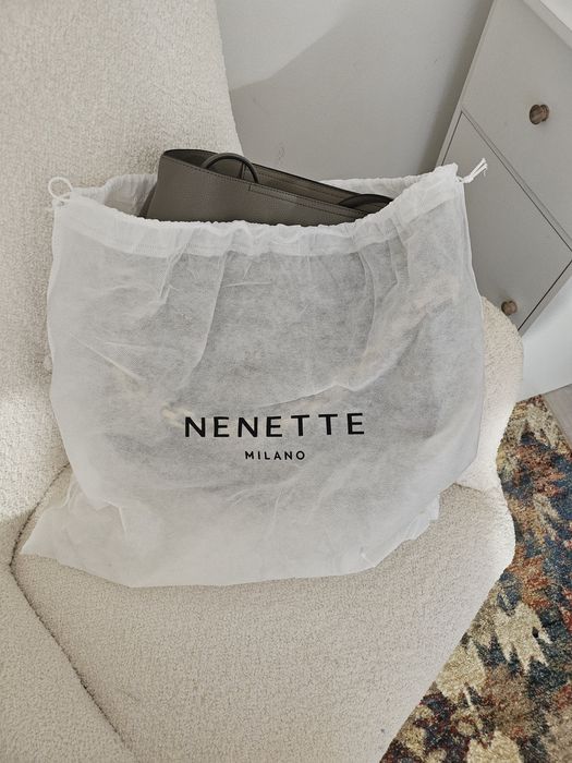 Set Genți Nenette Milano – Noi (Desigilate) – Model cu Lanț Decorativ