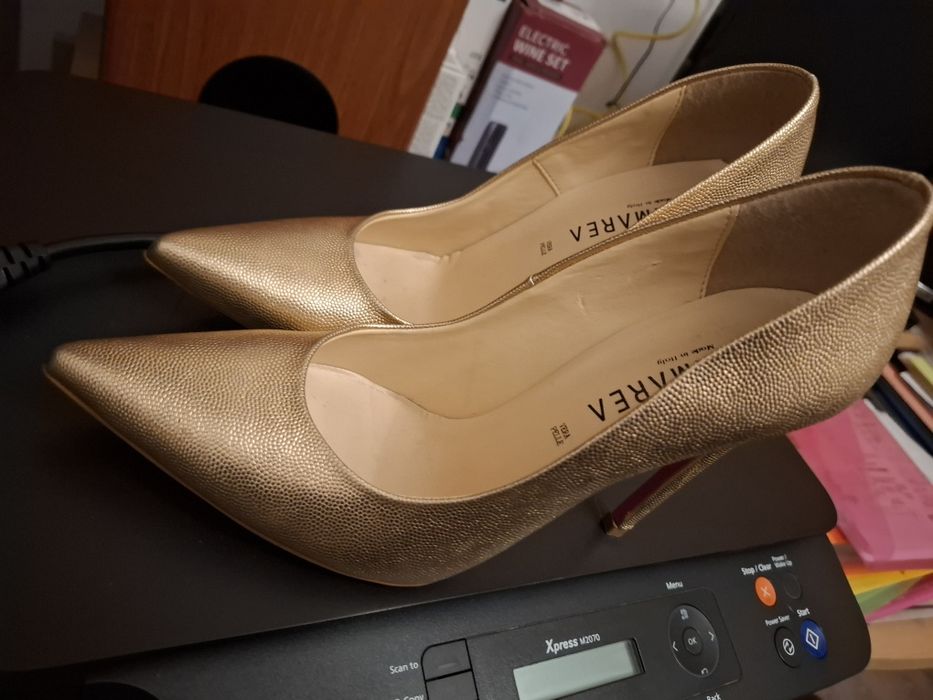 Pantofi piele stiletto