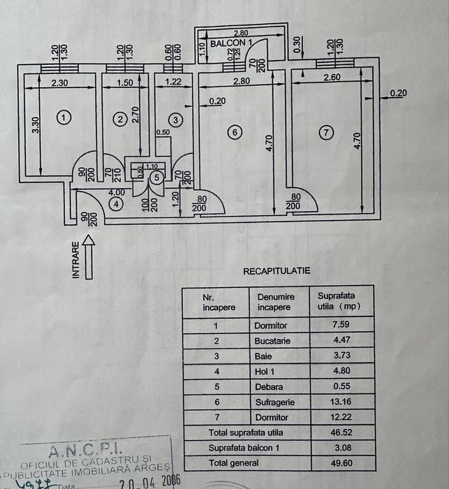 Apartament 3 camere str. emil garleanu, bl.24