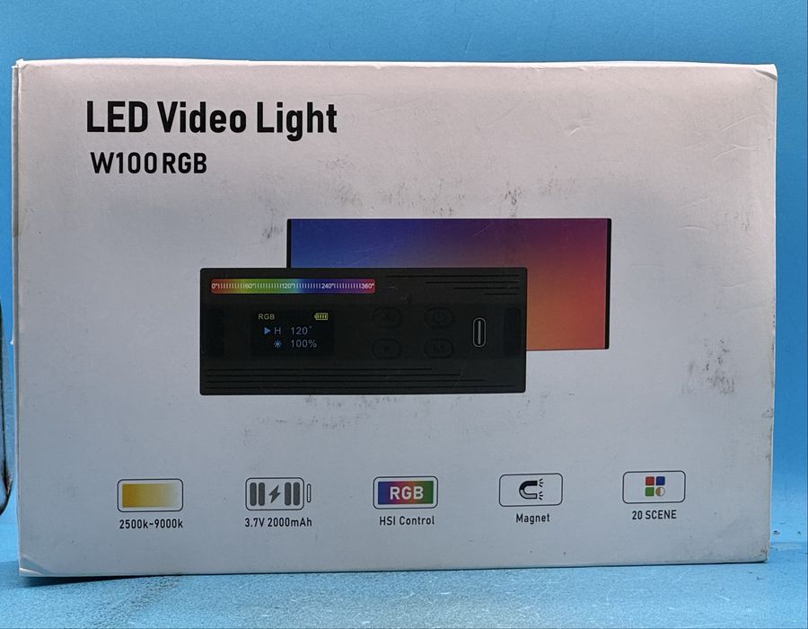 НОВО!!! Статив със 20 светлинни ефекта Andoee W100RGB Mini Led Light