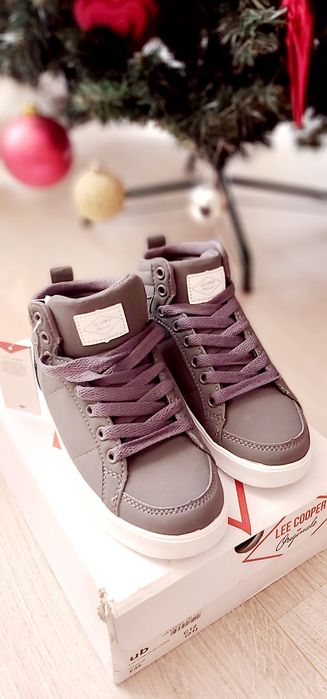 Детско кожено яке + кецове Lee Cooper