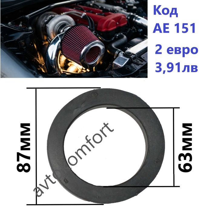 Спортен Въздушен Филтър С Карбонова Кутия С Код АЕ 667