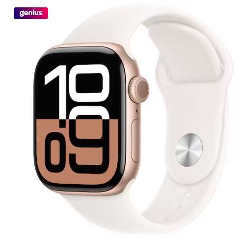 Apple Watch 10, GPS, Cellular, Rose Gold Aluminium 42mm - S/M