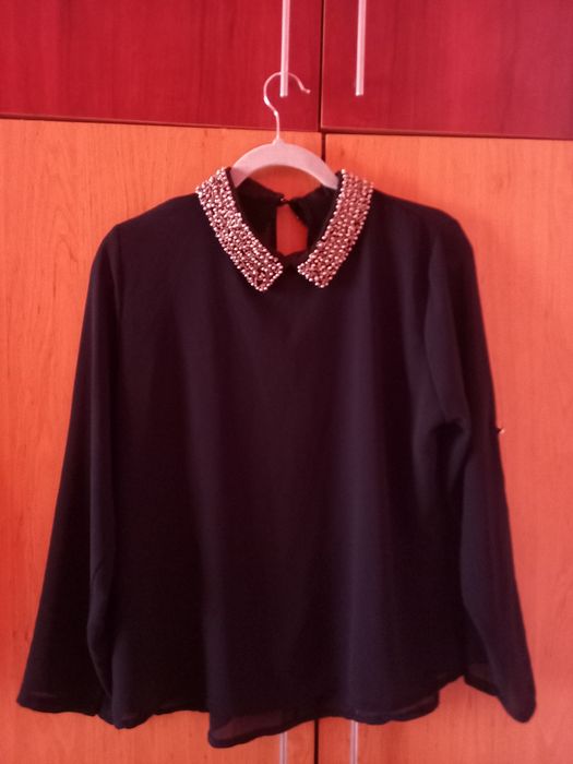 Cămașă elegantă neagră