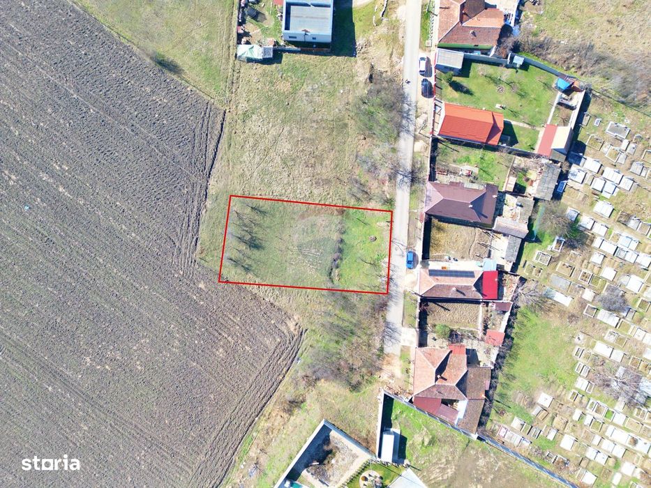 Teren intravilan 833 mp cu utilități în față – Vladimirescu, Arad
