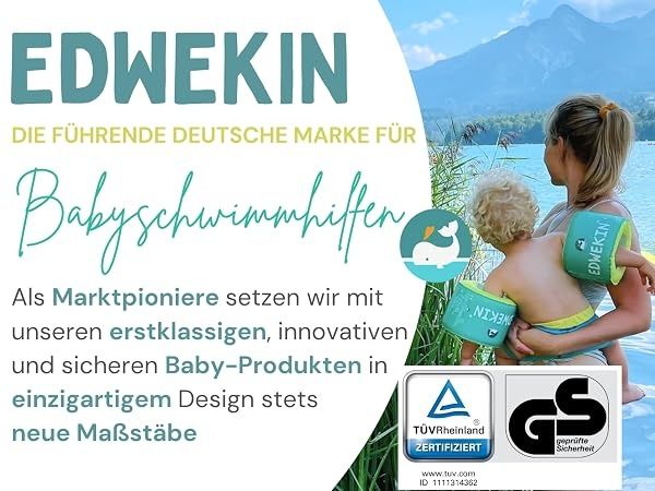 Детски ръкавици за плуване с EVA пяна, EDWEKIN ICEY, 3-6 години