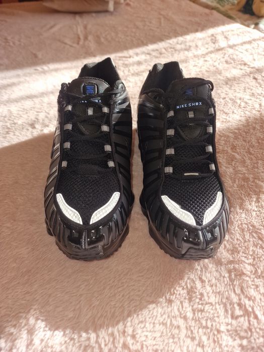 Nike shox tl thermoreactive black &  blue