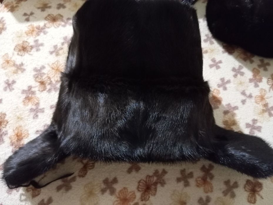 норковая ушанка мужская