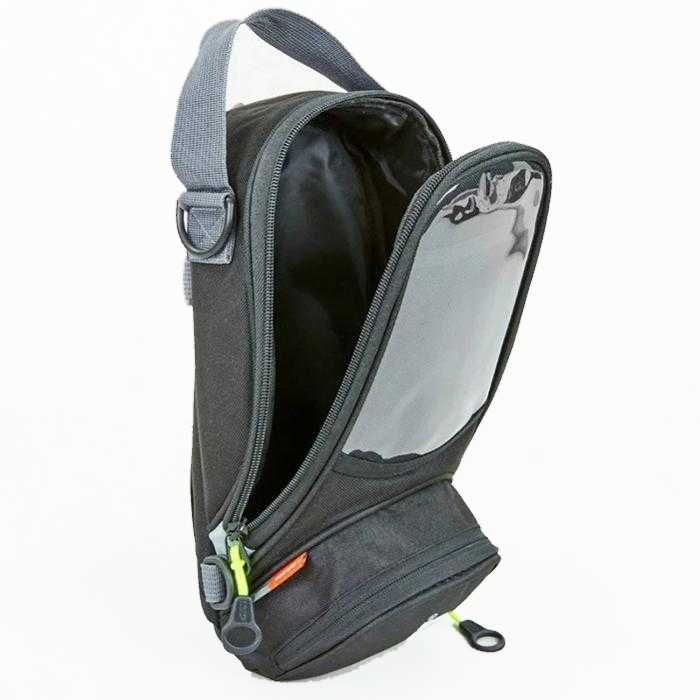 Магнитна мото чанта Automat, Водонепромокаема, Черна