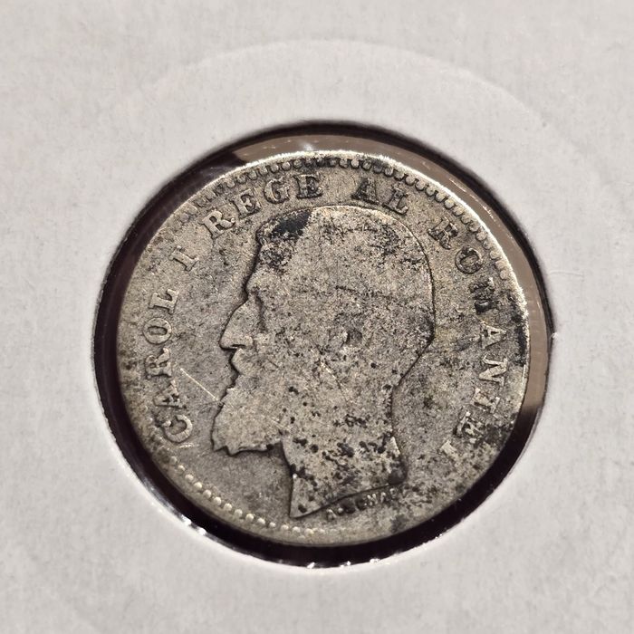 50 bani 1901 moneda