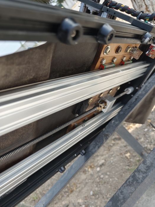 Станок с ЧПУ 300х360 на рельсах