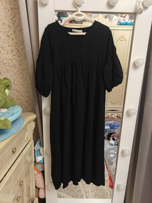 Чёрное платье baby doll