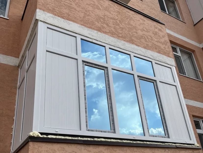 Пластиковые балконы на заказ!