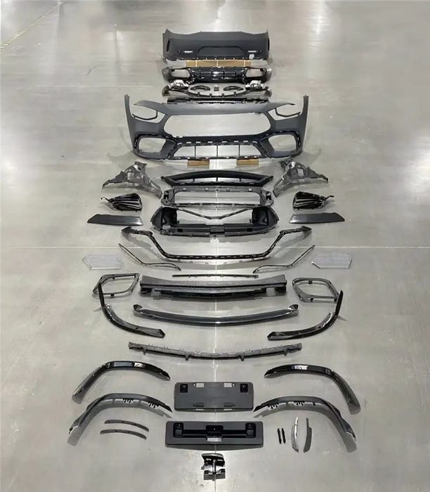 GT63AMG пакет Mercedes X290 предна броня задна накрайници решетка body