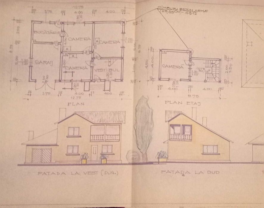 Casa, teren si padure in sat Vlasin, com Schitu, jud Giurgiu