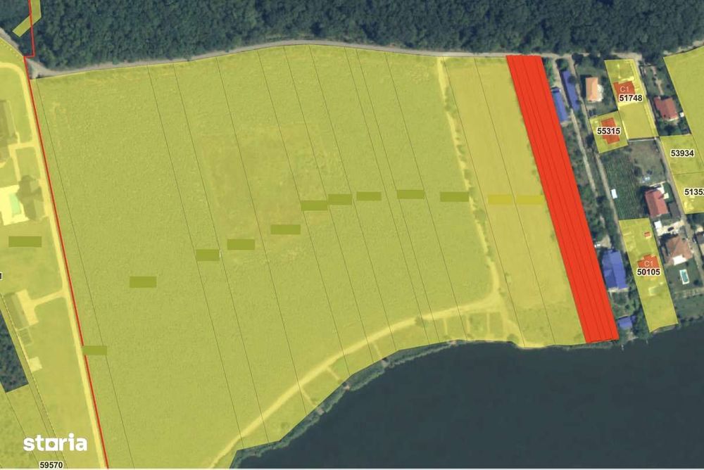 Teren cu acces direct la lac, între pădure și apă – Moara Vlăsiei